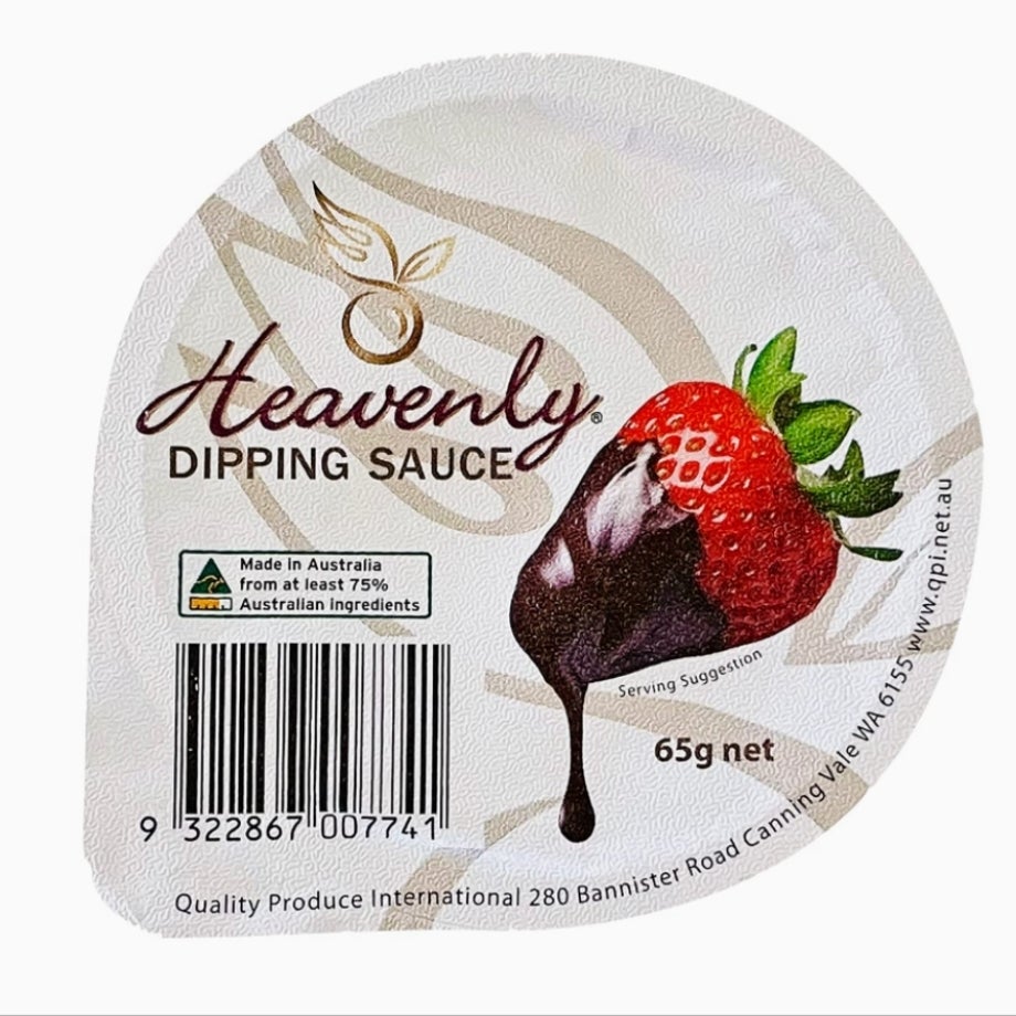 Dark Chocolate Dipping Sauce Blue Sea Fish Shop Castlemaine